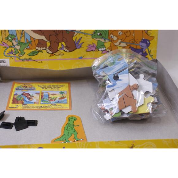 The Land Before Time, Great Valley Game, Pressman, Dinosaurs, Board Game - Picture 4 of 5